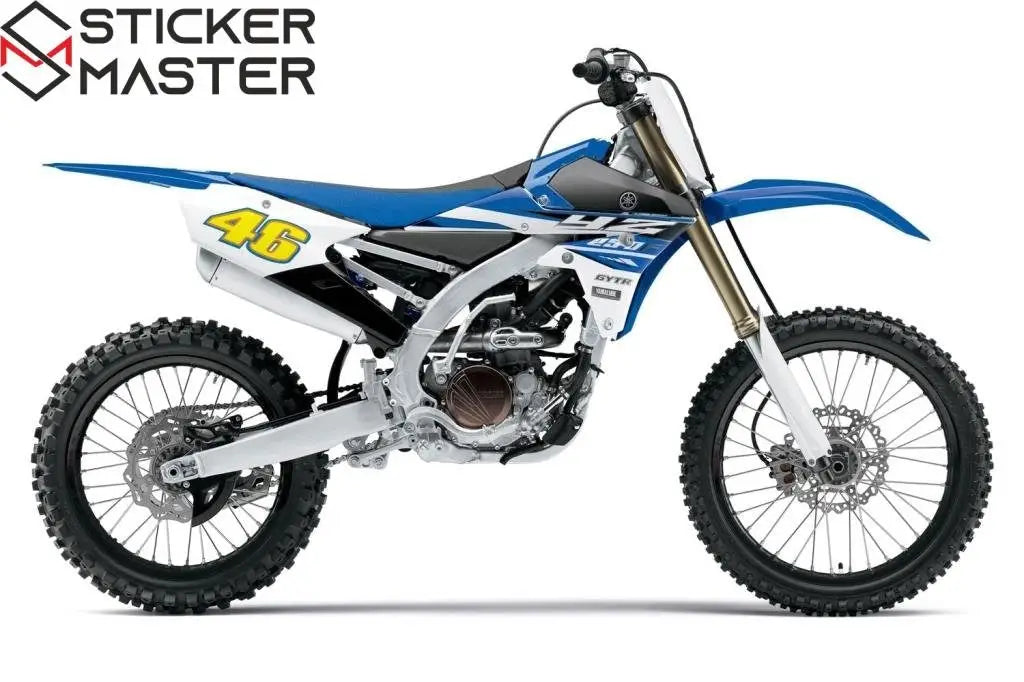 Sticker Master 46 Rossi Sticker Motor, Kask, Laptop, Araba, Oto Araç İçin Dayanıklı Etiket Decal