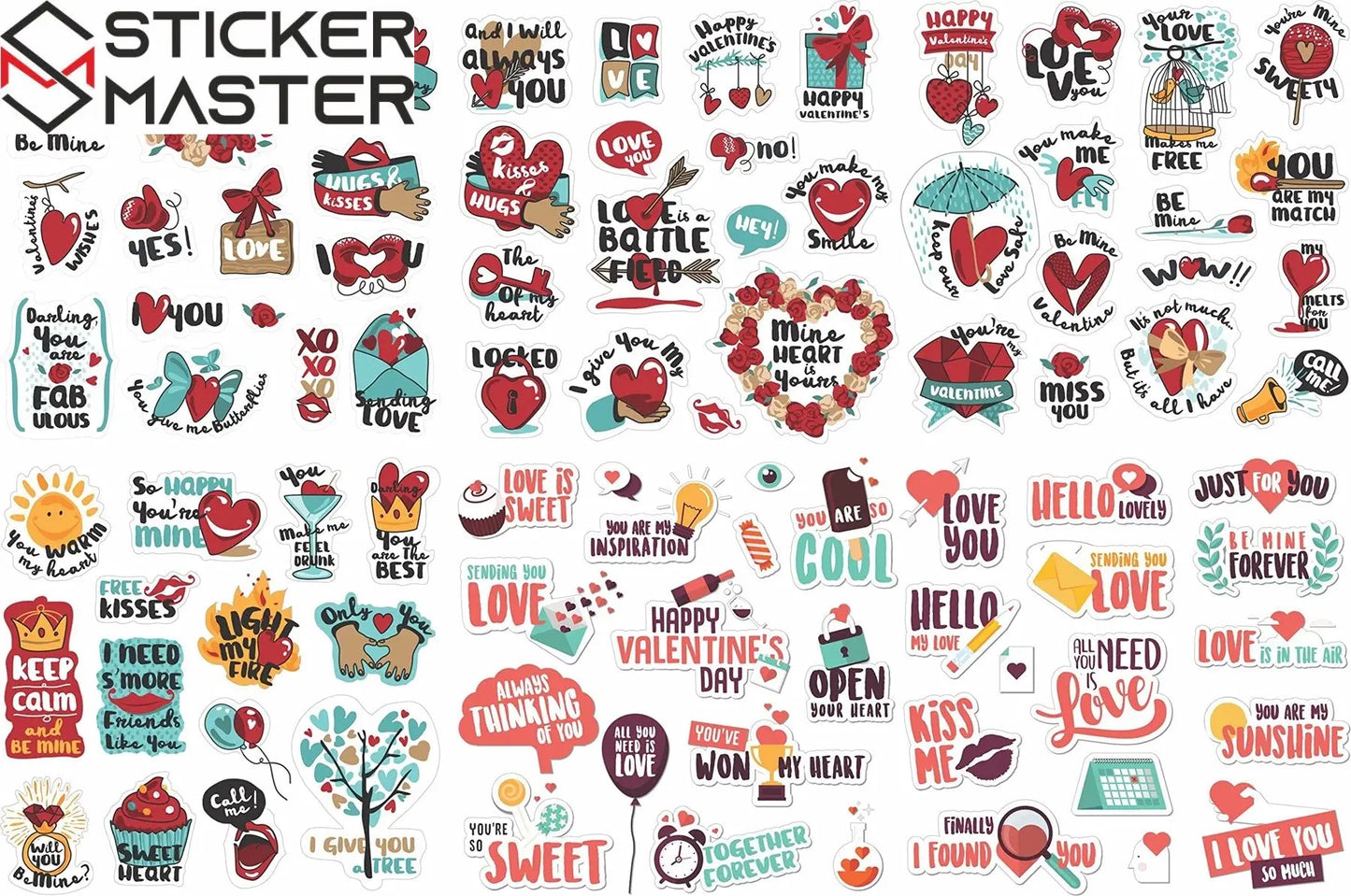Sticker Master 88 Adet Love Aşk Graffiti JDM Araba Modifiye Stickers Motor Bisiklet Laptop Sticker Etiket Çıkartma