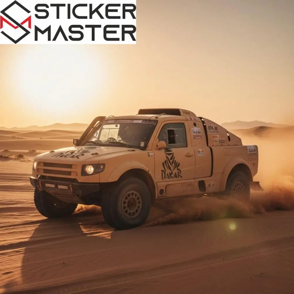 Dakar Sticker Ralli Logosu Oto ve Motosiklet | Sticker Master - Sticker Master