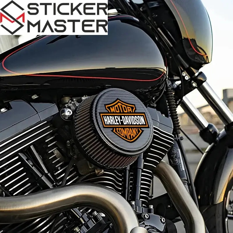 Harley Davidson Sticker Seti (2 Adet) | Bar & Shield Depo ve Kask Logosu Sticker Master