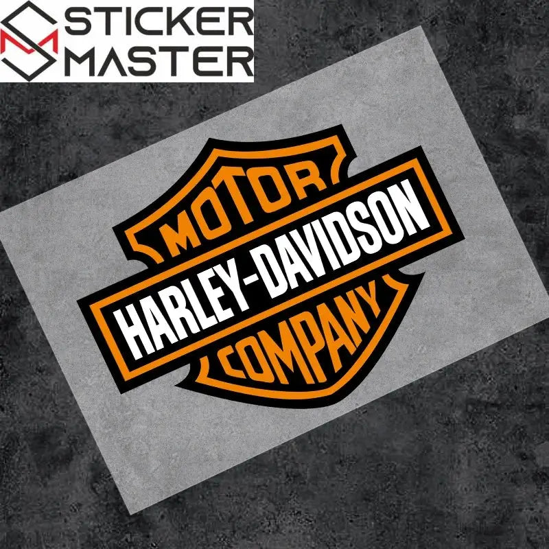 Harley Davidson Sticker Seti (2 Adet) | Bar & Shield Depo ve Kask Logosu Sticker Master