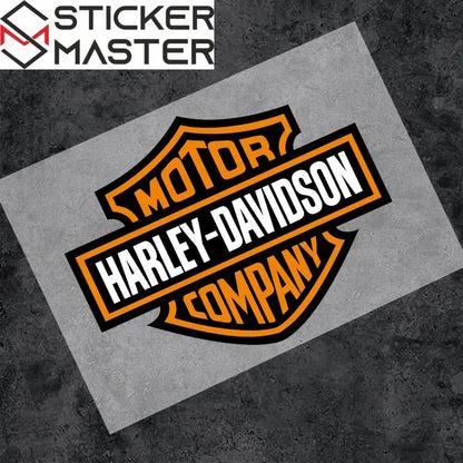 Harley Davidson Sticker Seti (2 Adet) | Bar & Shield Depo ve Kask Logosu Sticker Master