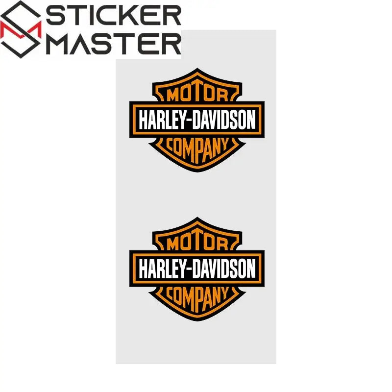Harley Davidson Sticker Seti (2 Adet) | Bar & Shield Depo ve Kask Logosu Sticker Master