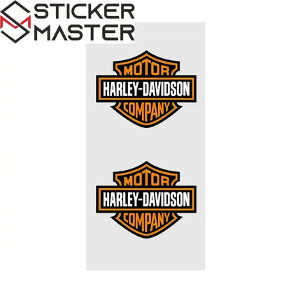Harley Davidson Sticker Seti (2 Adet) | Bar & Shield Depo ve Kask Logosu Sticker Master