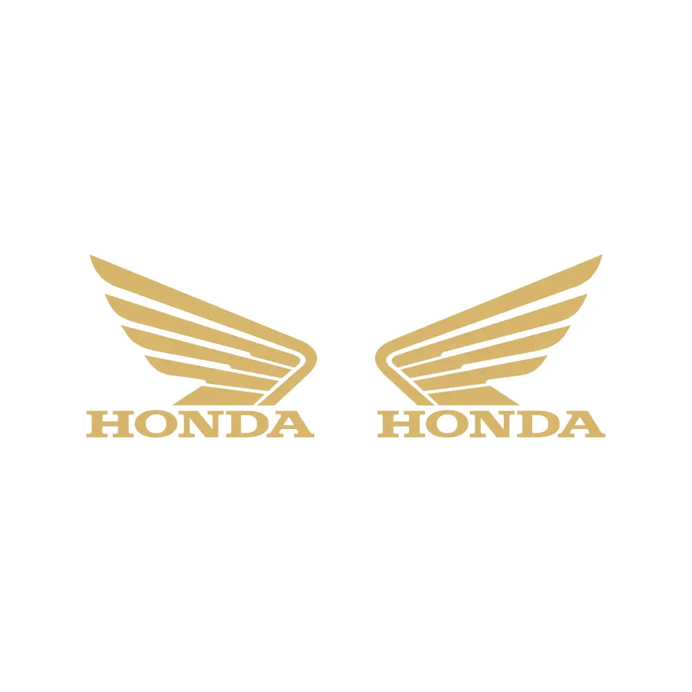 Honda Kanat Logo Sticker - Depo ve Grenaj Uyumlu (2 Adet) - Tüm Renkler Sticker Master