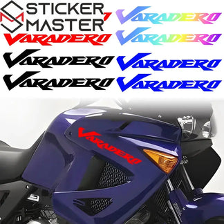 Sticker Master Honda Varadero XL125 XL1000 Sticker Seti – Kask, Gövde, Cam Uyumlu Etiket Takımı - Sticker Master