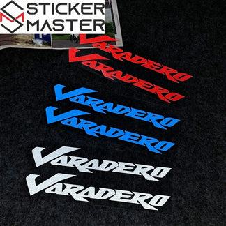 Sticker Master Honda Varadero XL125 XL1000 Sticker Seti – Kask, Gövde, Cam Uyumlu Etiket Takımı - Sticker Master