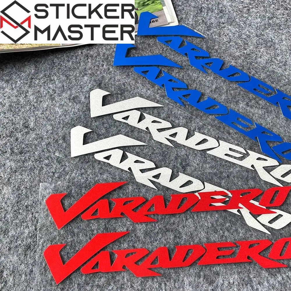 Sticker Master Honda Varadero XL125 XL1000 Sticker Seti – Kask, Gövde, Cam Uyumlu Etiket Takımı - Sticker Master
