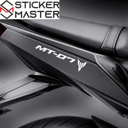 MT-07 Uyumlu Kuyruk Sticker | Yan Grenaj Çıkartması Takımı Sticker Master