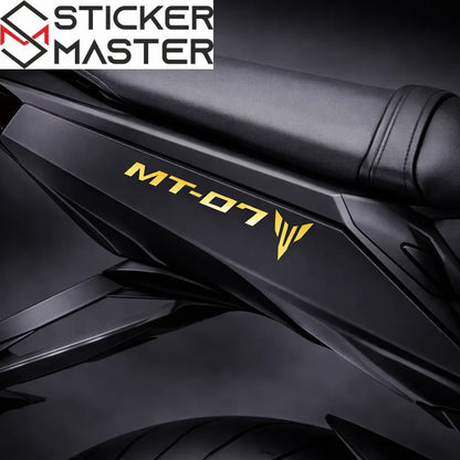 MT-07 Uyumlu Kuyruk Sticker | Yan Grenaj Çıkartması Takımı Sticker Master