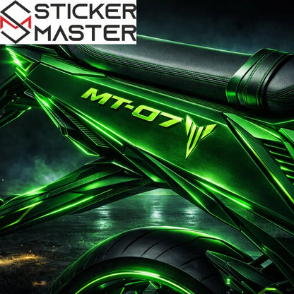 MT-07 Uyumlu Kuyruk Sticker | Yan Grenaj Çıkartması Takımı Sticker Master