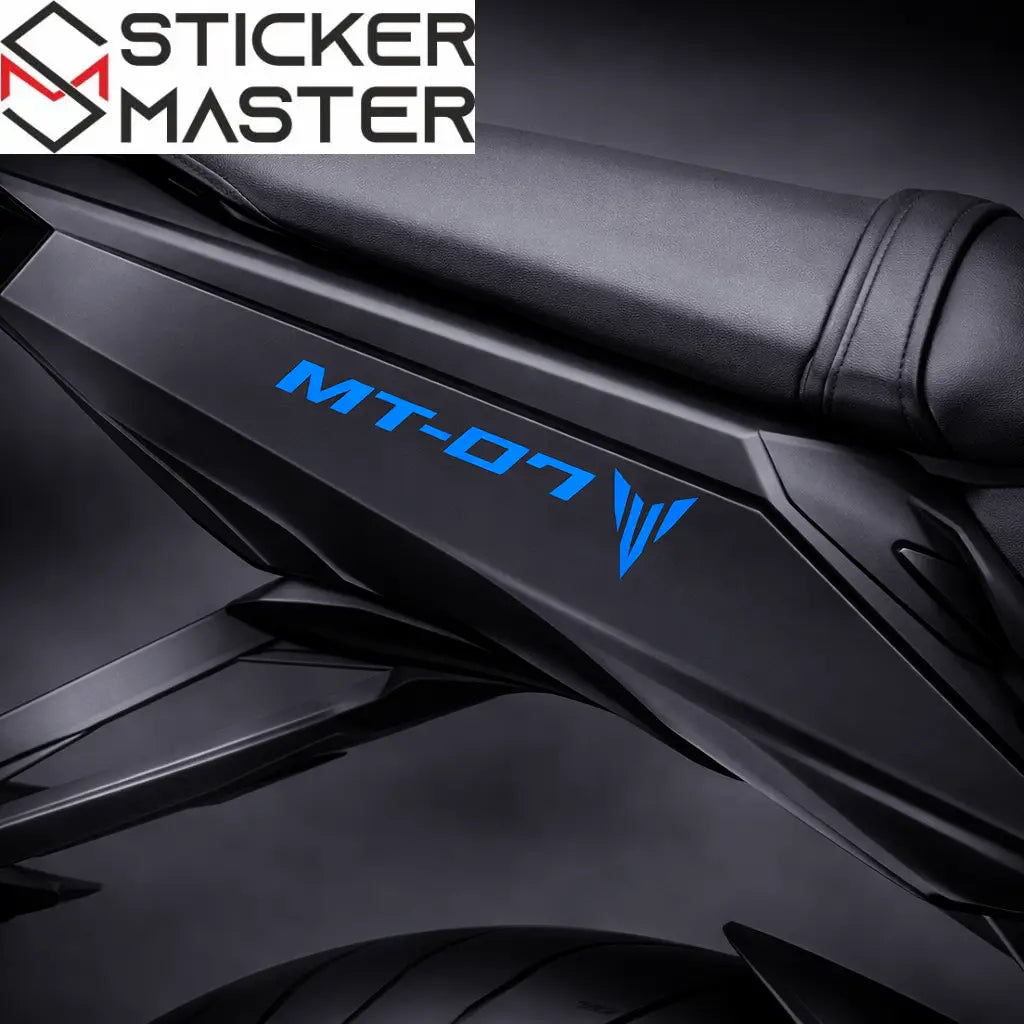 MT-07 Uyumlu Kuyruk Sticker | Yan Grenaj Çıkartması Takımı Sticker Master