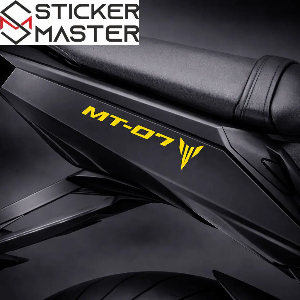 MT-07 Uyumlu Kuyruk Sticker | Yan Grenaj Çıkartması Takımı Sticker Master