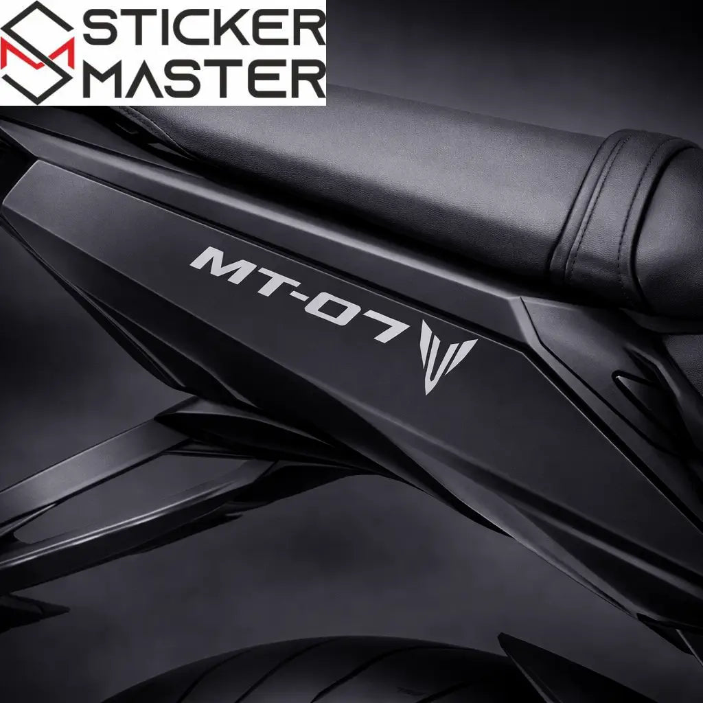 MT-07 Uyumlu Kuyruk Sticker | Yan Grenaj Çıkartması Takımı Sticker Master