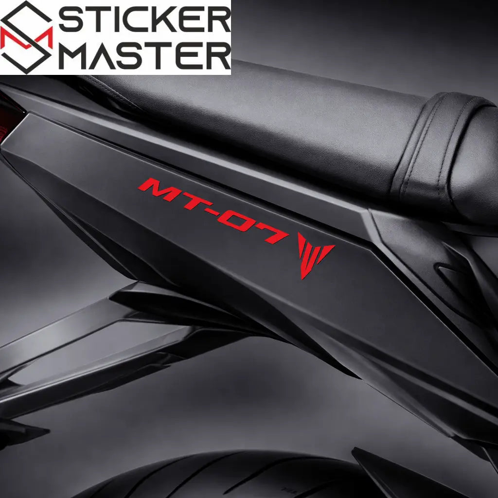 MT-07 Uyumlu Kuyruk Sticker | Yan Grenaj Çıkartması Takımı Sticker Master