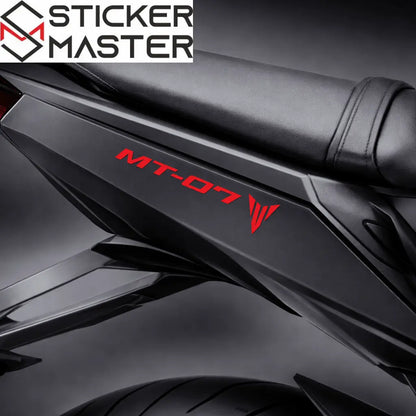 MT-07 Uyumlu Kuyruk Sticker | Yan Grenaj Çıkartması Takımı Sticker Master
