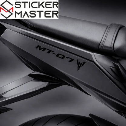 MT-07 Uyumlu Kuyruk Sticker | Yan Grenaj Çıkartması Takımı Sticker Master