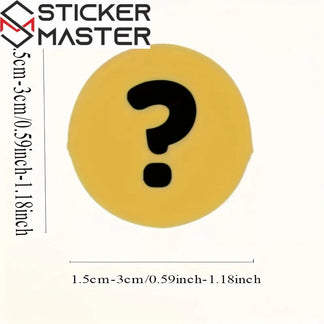 Sticker Master Rick and Morty Boyutlararası Sticker Seti (50 Adet) | Su Geçirmez Çizgi Dizi Çıkartmaları - Sticker Master