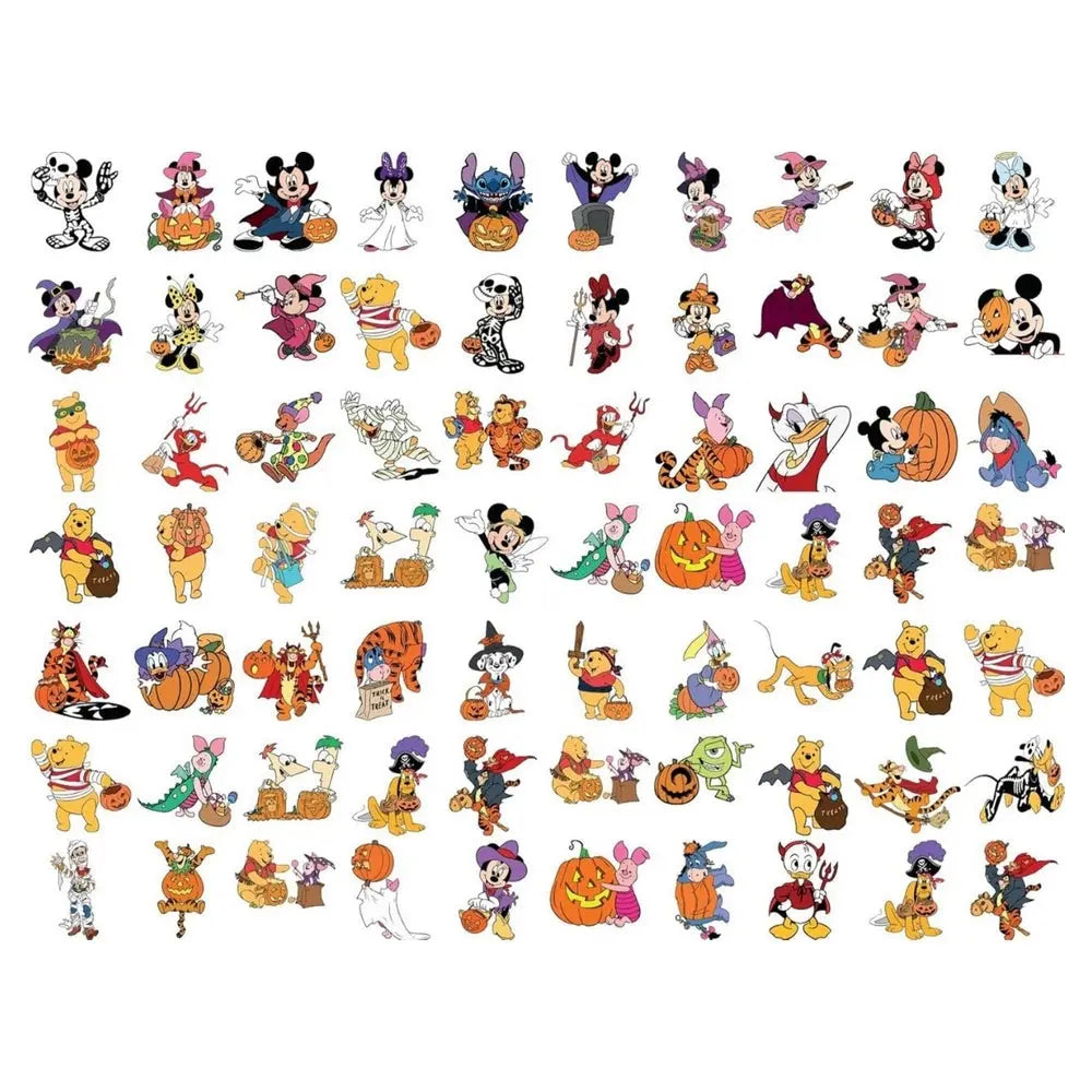 Sticker Master 70 Adet Karikatür Çıkartma Paketi – Su Geçirmez Vinil Sticker Seti, Laptop, Kaykay, Valiz, Bisiklet ve Daha Fazlası İçin Sticker Master