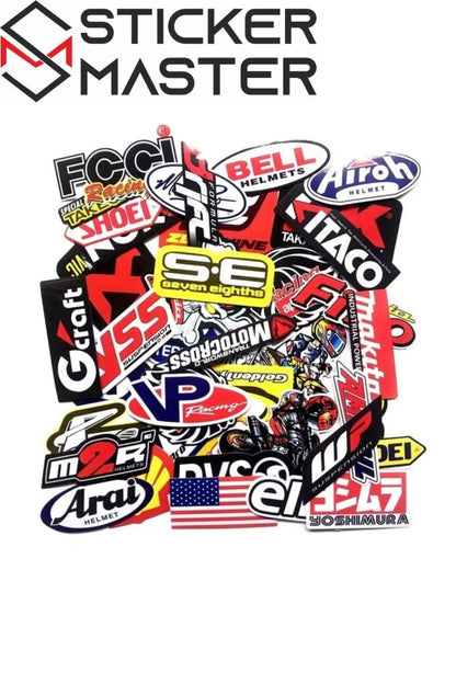 Sticker Master 40 Adet Cartoon Sticker Seti - Su Geçirmez & Dayanıklı Vinil Decal Etiket - Laptop, Motor, Kask, Kaykay, Bisiklet İçin Eğlenceli Çıkartmalar - Sticker Master